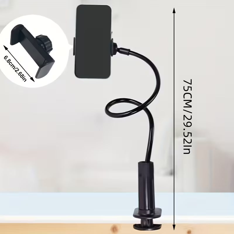 Mobile Phone Holder with 360° Rotation for Bedside