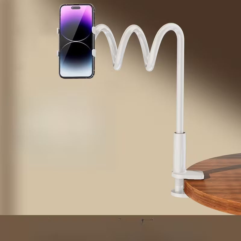 Adjustable Bedside Phone & Tablet Holder with Ergonomic Gooseneck Arm